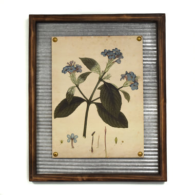 Blue Flower Wall Art – HOME DECORATIVE ACCENTS