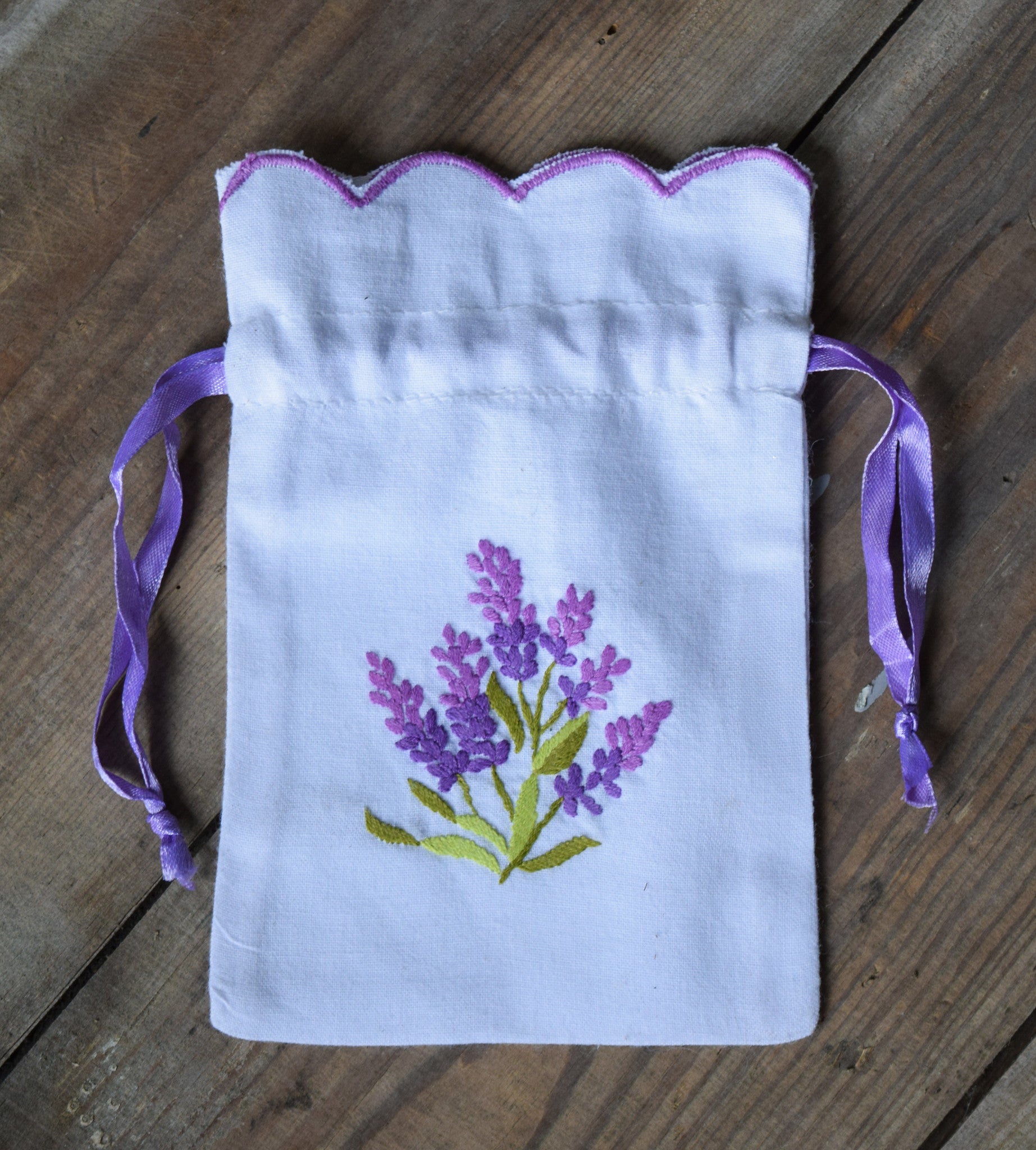 Download Lavender Sachet Bag Scalloped Edge - 6 x 4.5 - set of 4 ...