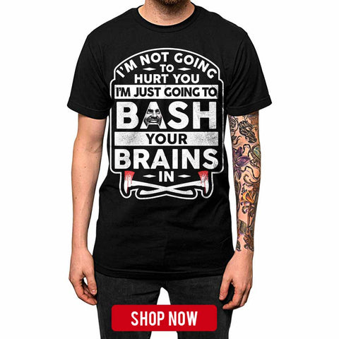 Bash Your Brains Tee