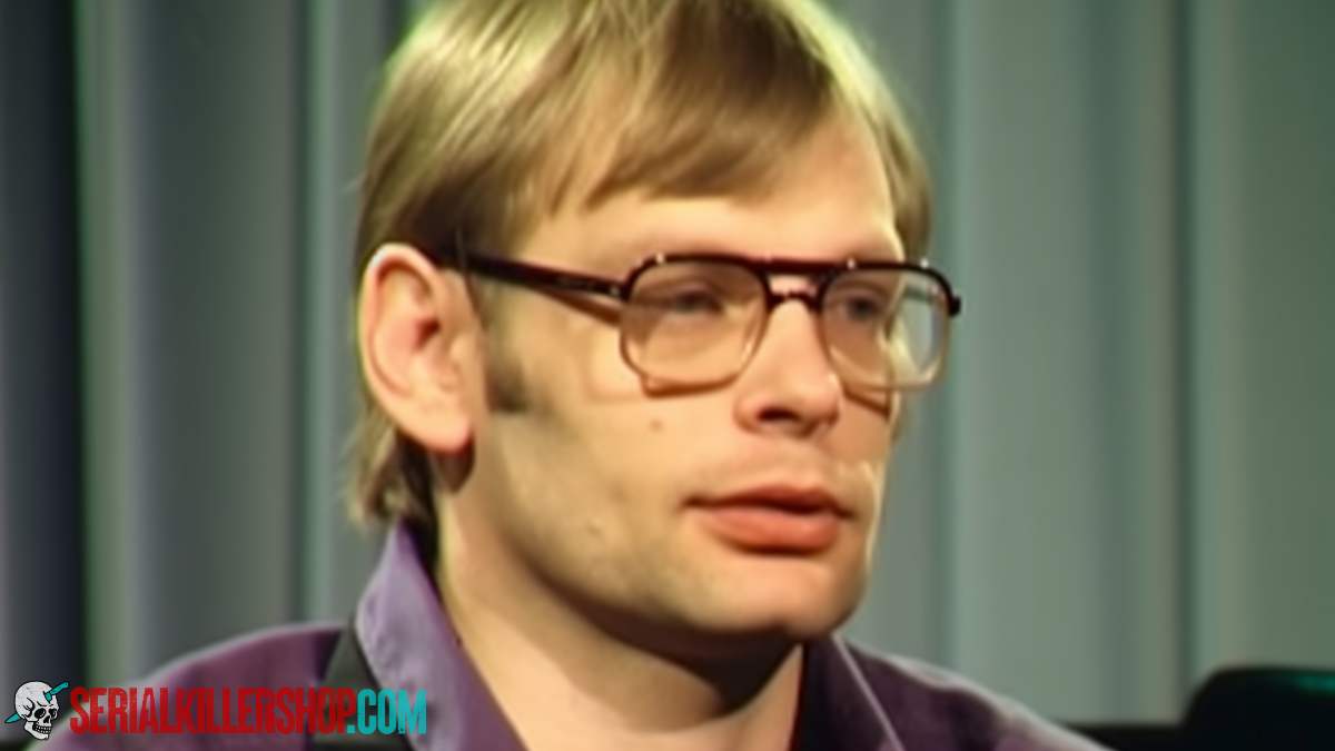 Jeffrey Dahmer during an interview