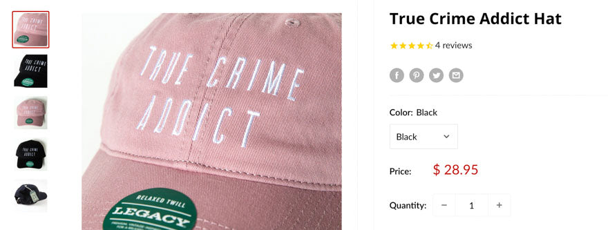 True Crime Hat