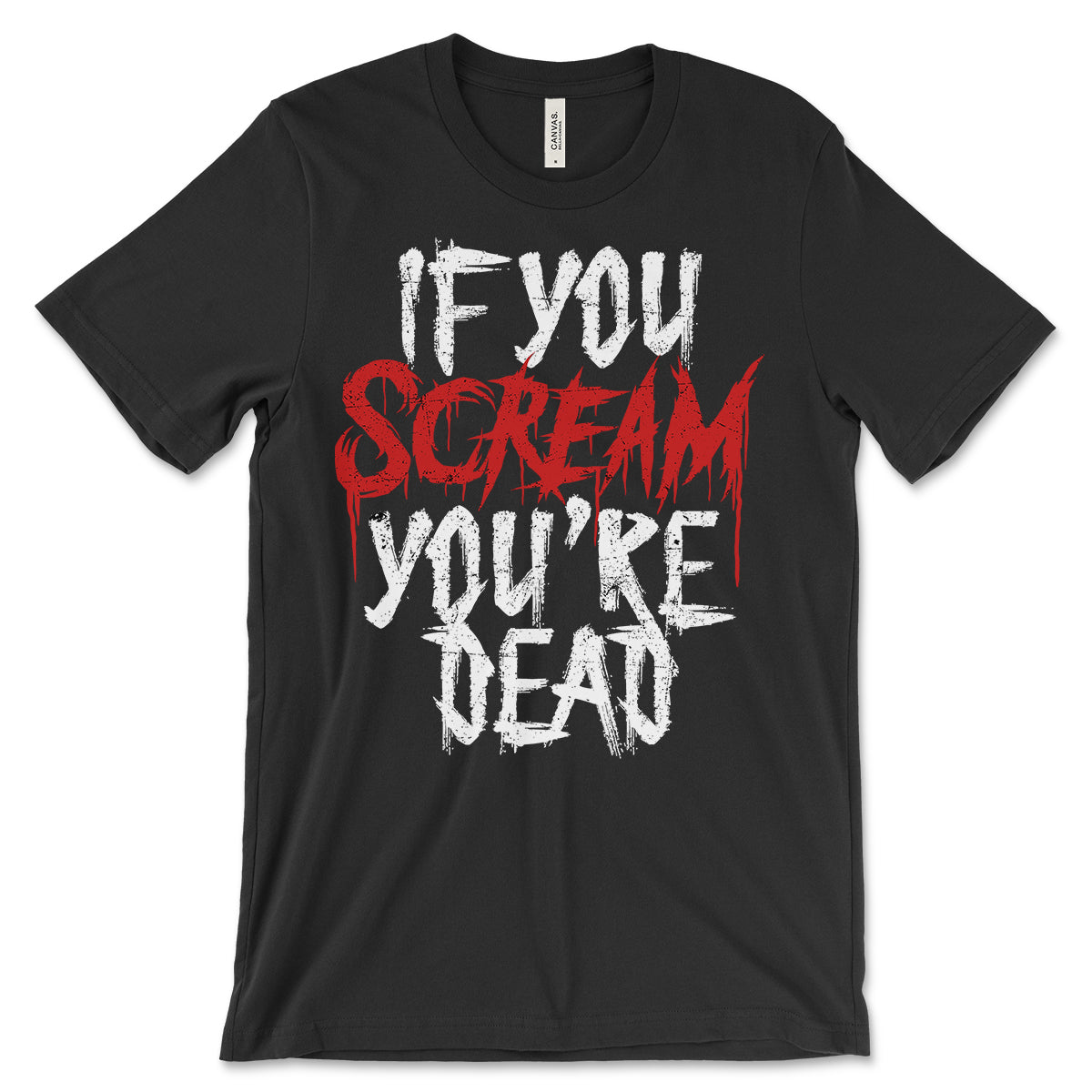 If You Scream Shirt | Serial Killer Shop