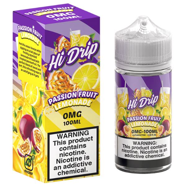 Hi-Drip E-Juice | Passion Fruit Lemonade 100ml