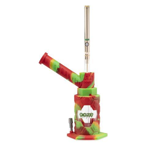 OOZE 'Hyborg' 4-in-1 Silicone Dab Rig / Nectar Collector / Water Pipe —  Kush Cargo