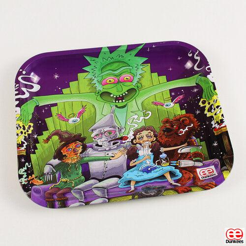 Rick and Morty Rolling Tray - Kush Goody