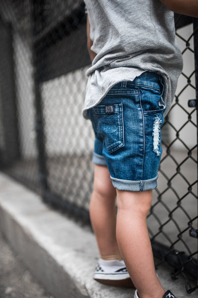 little boys distressed jeans