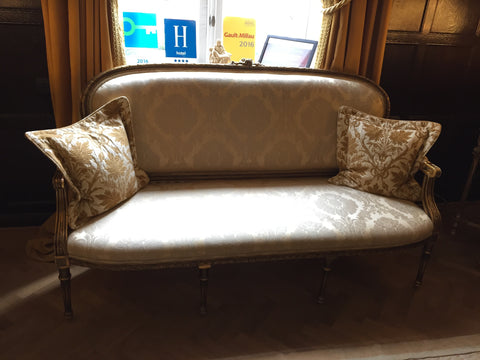 Classic French Interiors, bruges belgium travel, luxury sofa