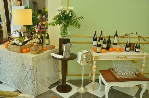 fine wine affair, oberoi gurgaon,upscale,wine event, custom luxury furniture, french furniture