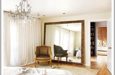 super big mirror beautiful classic luxurious room interiors. 