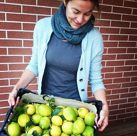 Italian lemons, healthy & fresh cooking