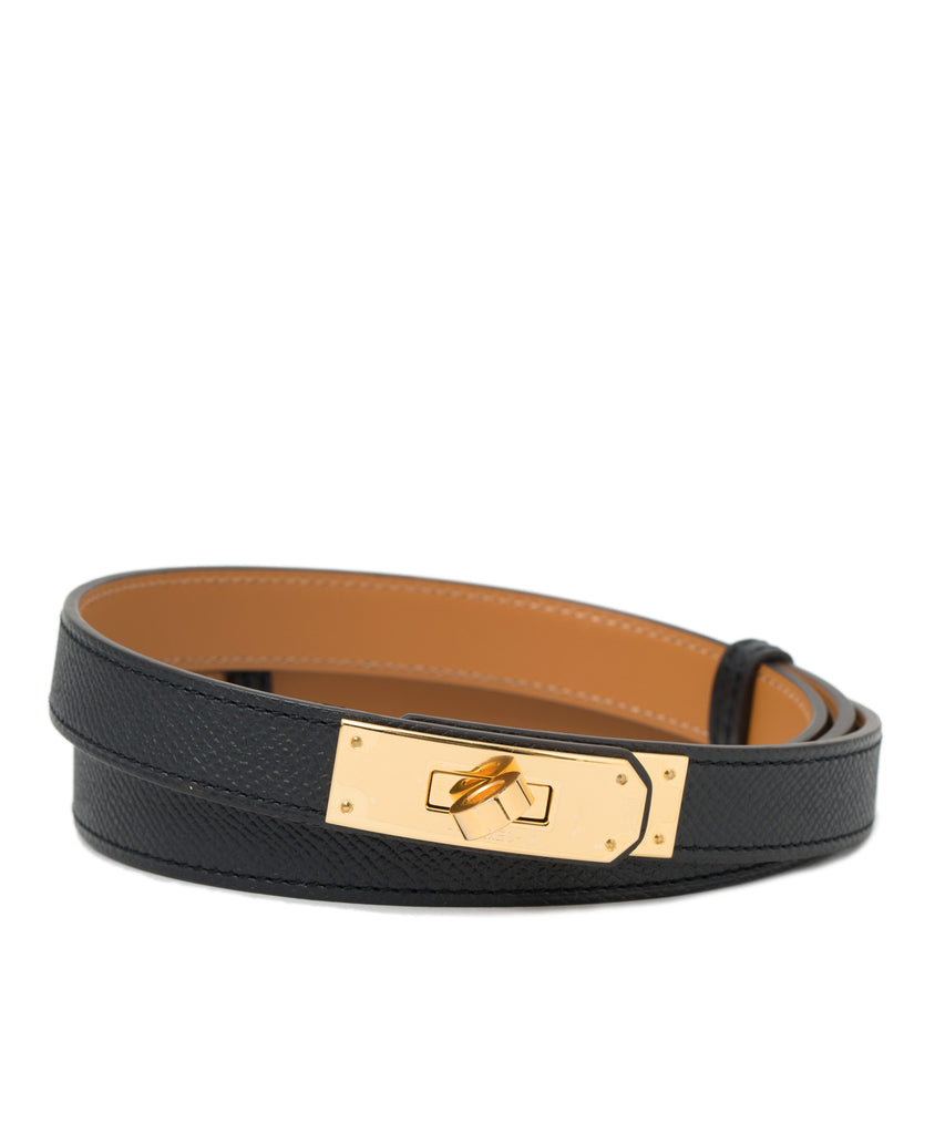 hermes belt black gold