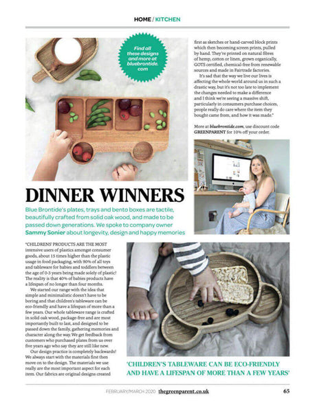 blue brontide features in the green parent magazine 