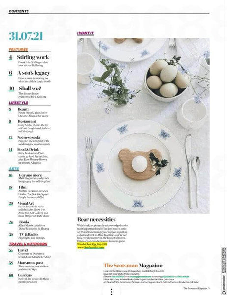 blue brontide features in the scotsman newspaper