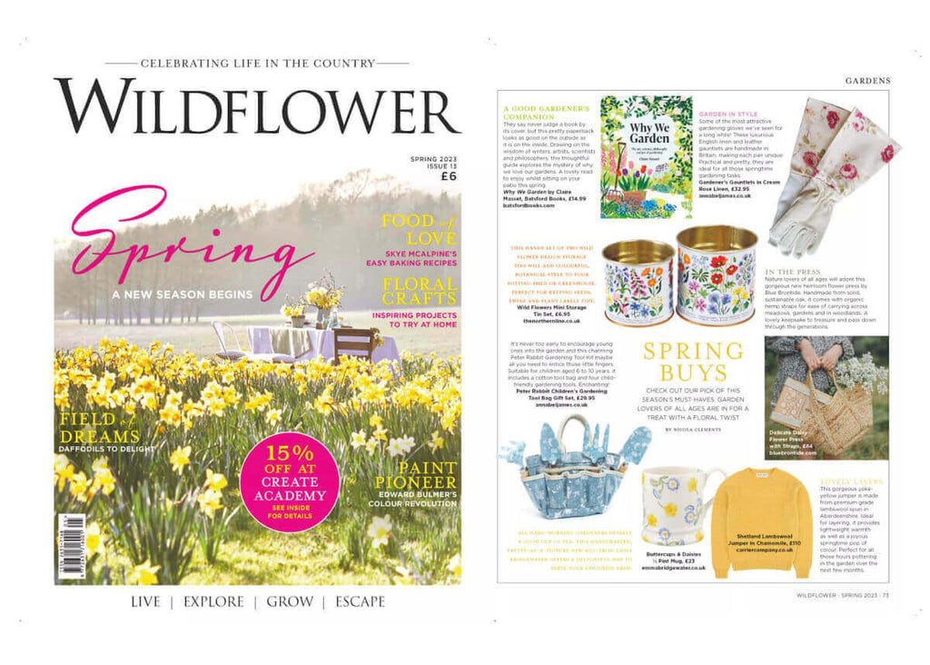 blue brontide features in wildflower magazine