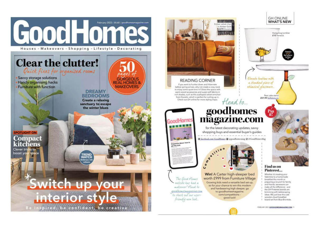 blue brontide features in good homes magazine