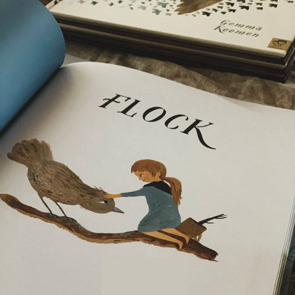 flock a tree keeper adventure childrens book by gemma koomen