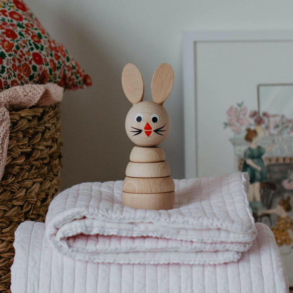 Wooden Stacking Toy - Rabbit