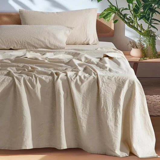 Premium linen bedding