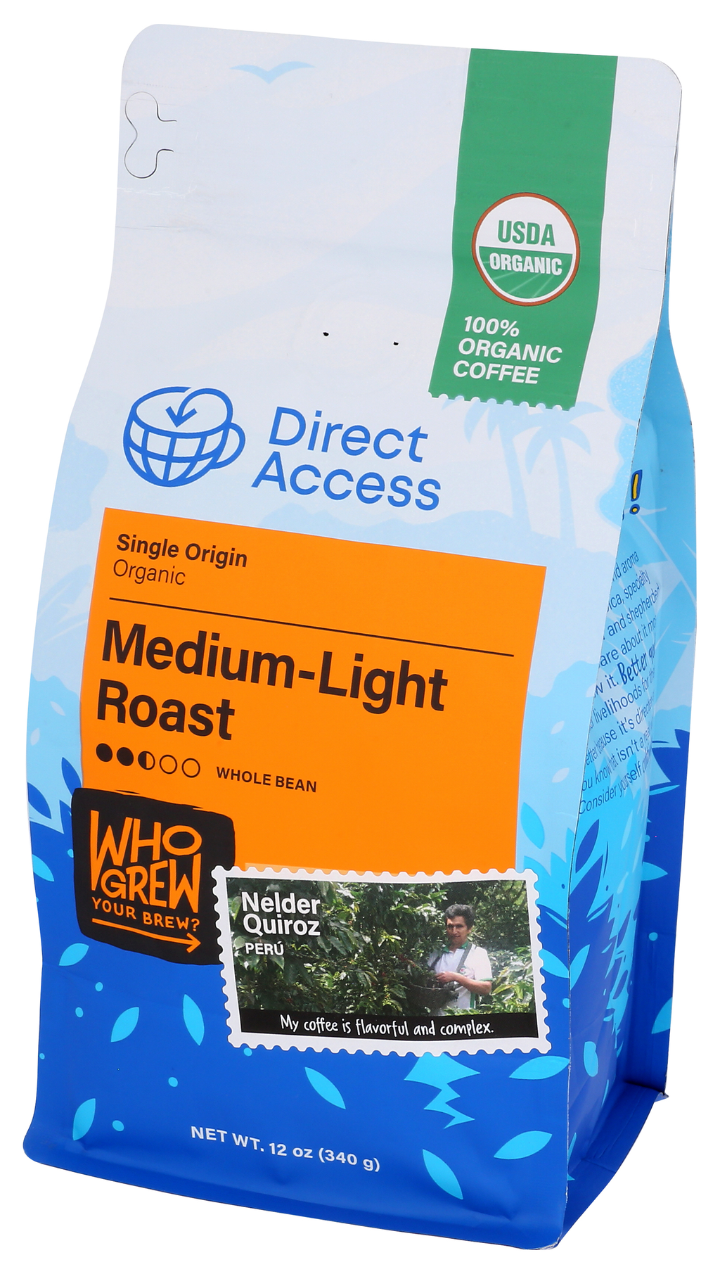 Direct Access <br/> Organic Medium-Light Roast
