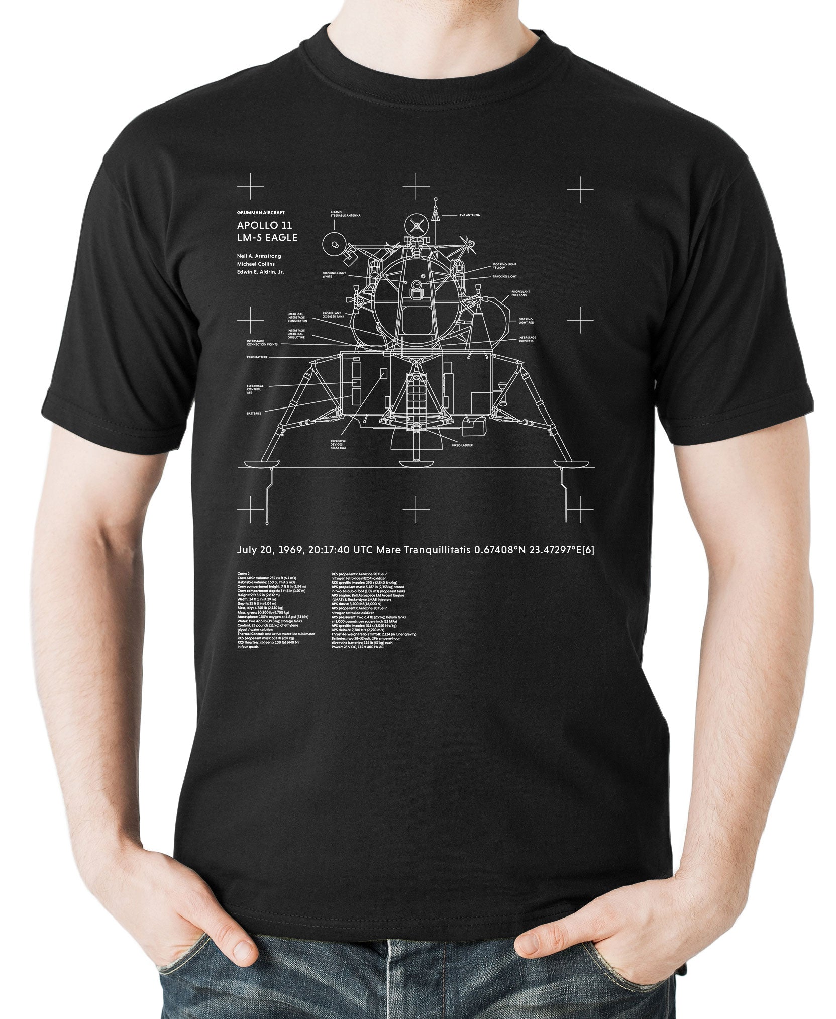 Apollo 11 Lunar Module - T-shirt