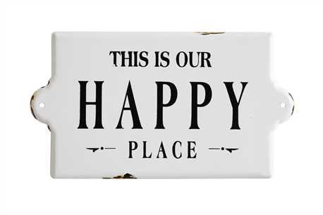 Happy Place Plaque