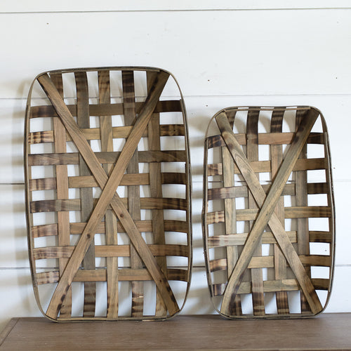 Tobacco Basket Pair