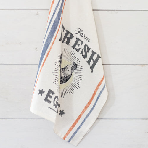 Fresh Eggs Dish Towel