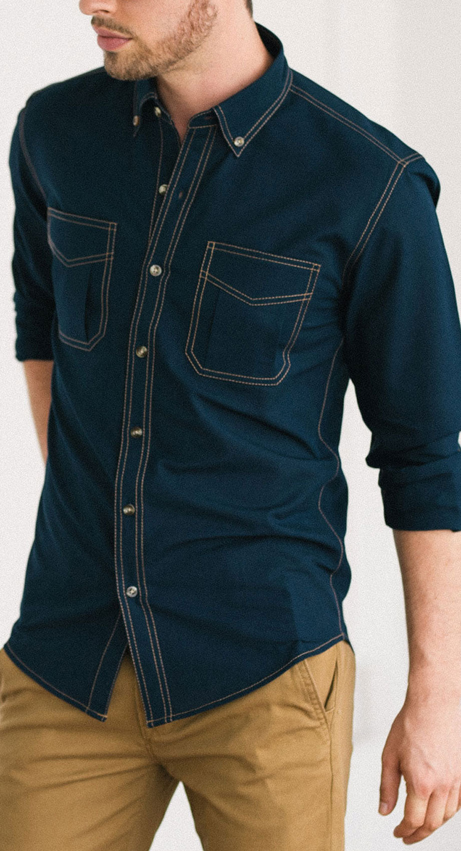 Five Types of Casual Button-Down Shirts You Need in Your Closet