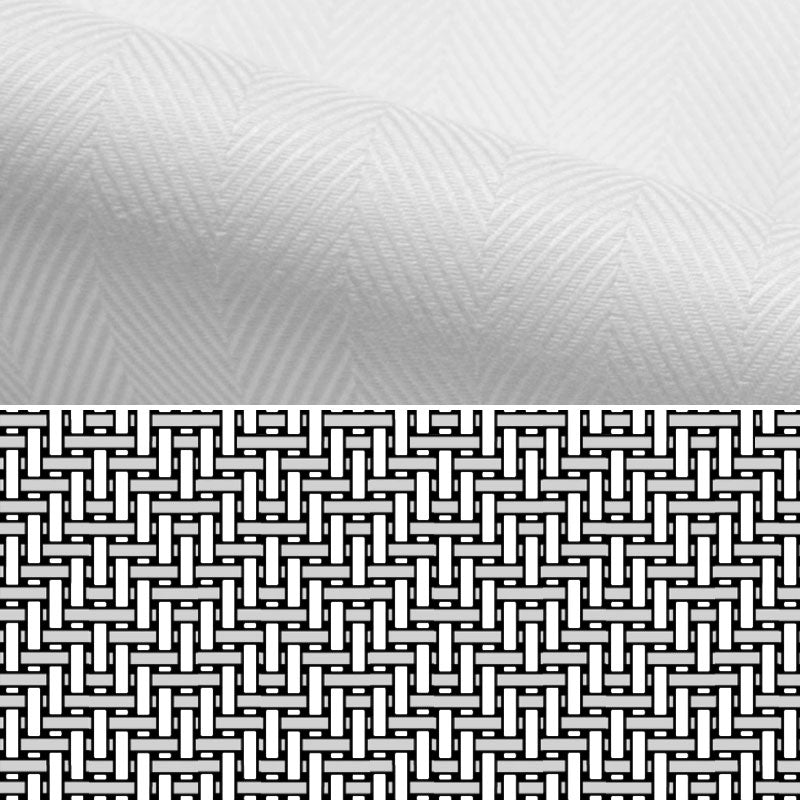 Herringbone Dress Shirt Fabric Weave Detail