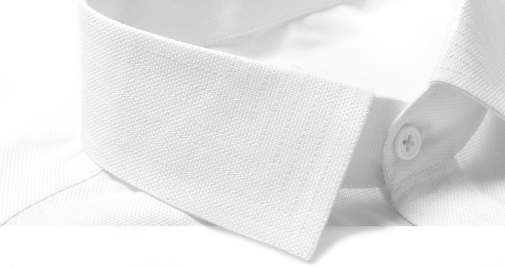 White Dress Shirt Collar