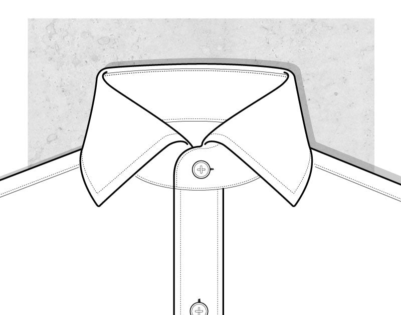 Spread Collar Illustration