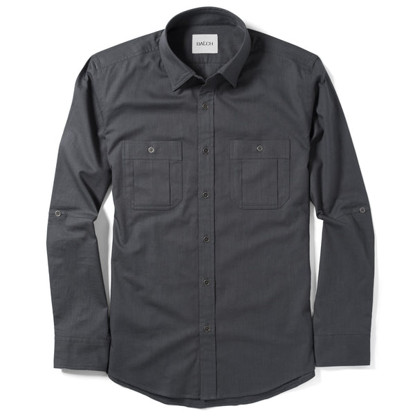 Men's Utility Shirt - Fixer in Slate Grey | Batch