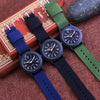 Small and Compact Quartz Watch for Kids with Luminous Indicators and Canvas Strap