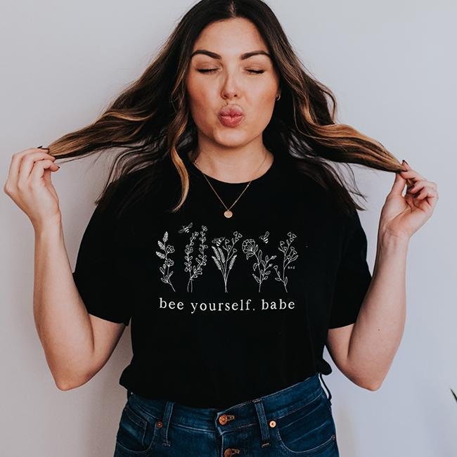 bee yourself t shirt