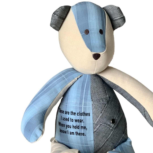 Clothes to Keepsakes: Memory Bears Capture Your Memories – The Patchwork  Bear