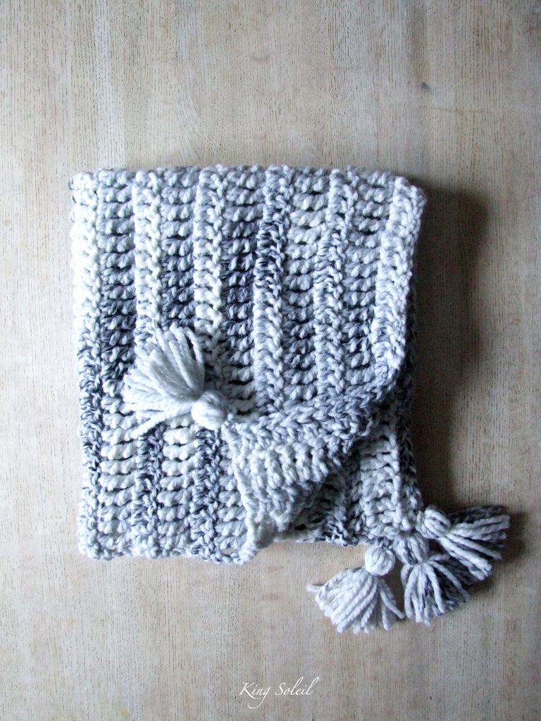 Iceland Baby Blanket Crochet Pattern King Soleil
