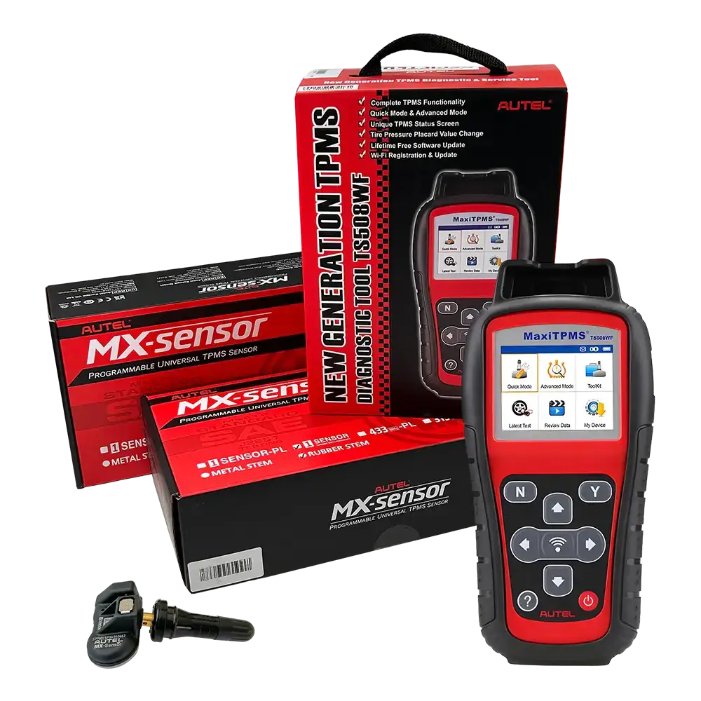 Autel MX-Sensor 40-Pack w/ TS508WF TPMS Programming Tool