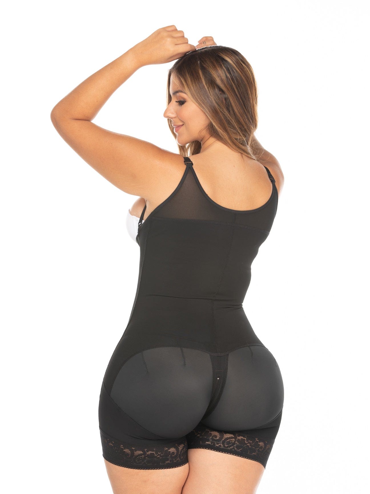 Fresh & Light Premium Colombian Body Shaper for women tummy Strapped Vest  Mold your Waistline Adjustable Straps Belly flattener 3-Row hooks Posture  Corrector Chaleco Fajas Colombianas para mujeres 