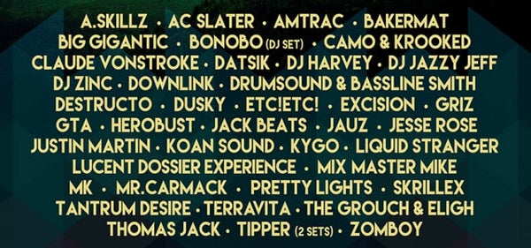 Shambhala 2015 Lineup