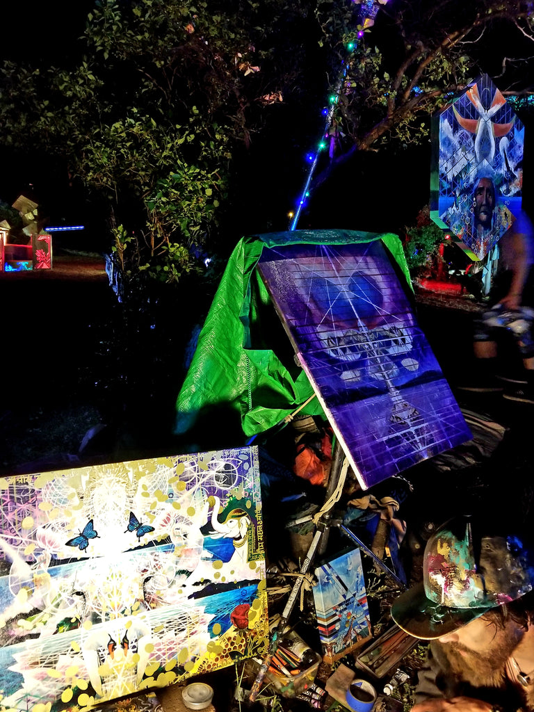 Art Exhibit at Sonic Bloom Music Festival