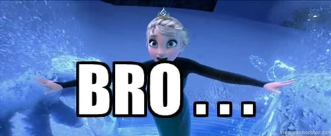 Elsa let it go meme