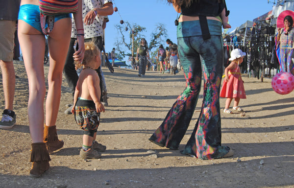 toddlers enjoy playing at lightning in a bottle