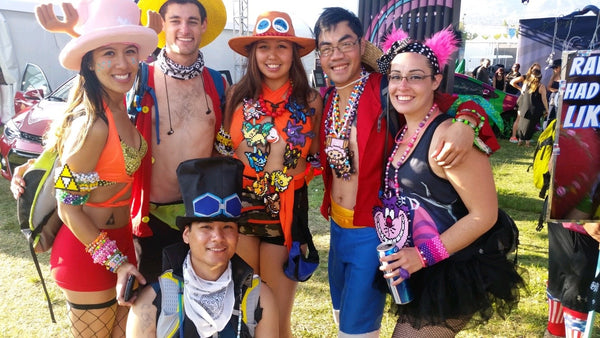cosplay rave group meets up at nocturnal wonderland 