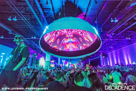 Dome Visuals at Decadence