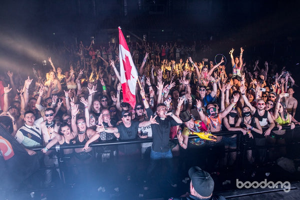 Crowd Energy at Bomfest Festival in Canada