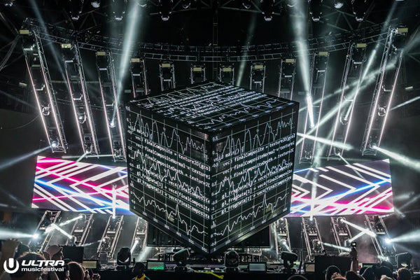 Deadmau5 Cube at Ultra Music Festival