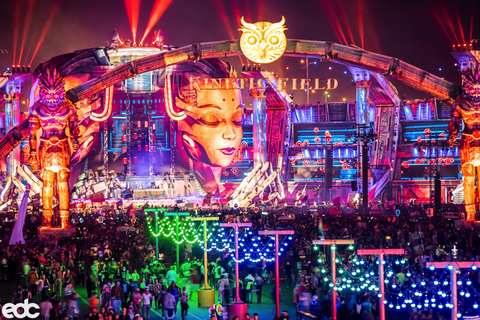 EDCLV Kinetic Field at Night 