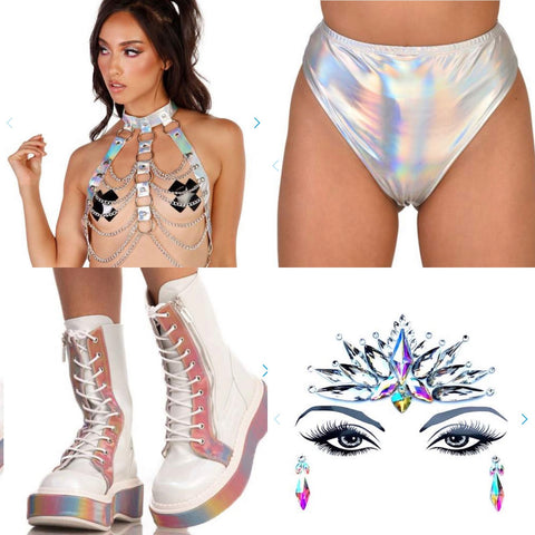 Fairy Themed Rave Outfit