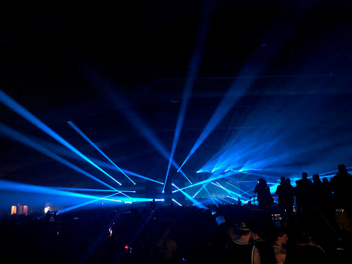 Laser Beams at Get Together Festival
