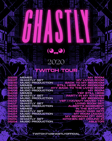 Ghastly Twitch Tour